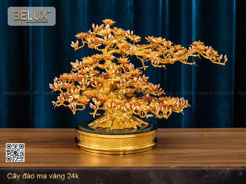 Cây đào mạ vàng 24k&nbsp;